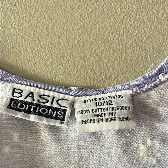 Floral Purple Kids Dress - Picture 4 of 5